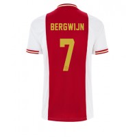 Fotbalové Dres Ajax Steven Bergwijn #7 Domácí 2022-23 Krátký Rukáv